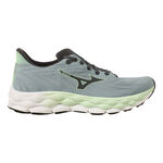 Mizuno Hardloopschoenen Mizuno Wave Sky 8 Neutrale schoen Heren - petrolblauw, groen