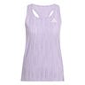 Adizero Singlet Hardloopshirt Dames-Mauve,Mauve