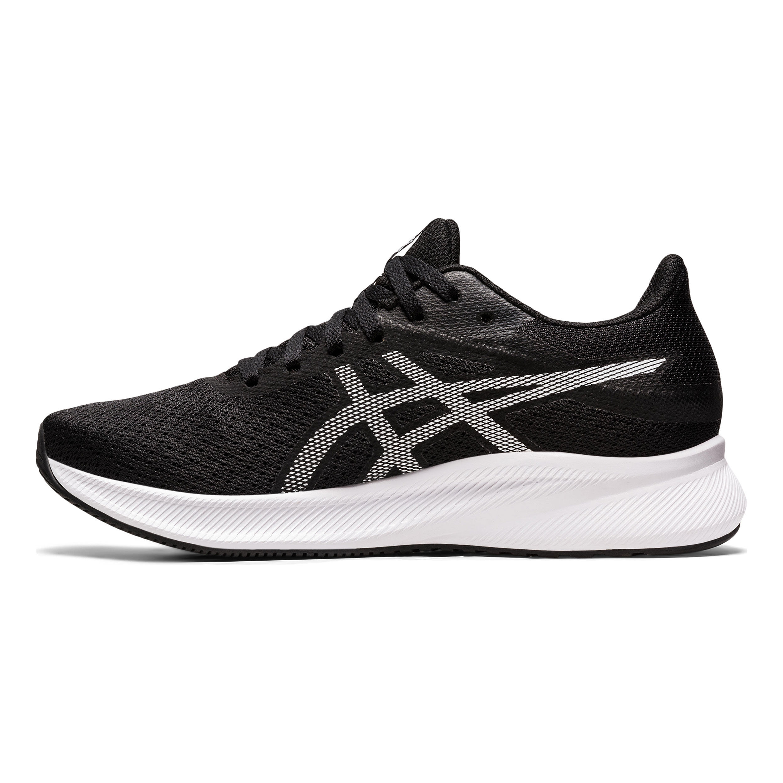 ASICS Patriot 13 Neutrale Schoen Dames Zwart Wit online kopen Running Point NL