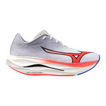 Mizuno Hardloopschoenen Mizuno Wave Rebellion Flash 3 Wedstrijdschoen Heren - wit, koraal