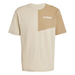 adidas Kleding adidas Terrex MT Hardloopshirt Heren-Beige,Sand
