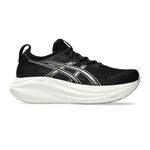 ASICS Hardloopschoenen ASICS Gel-Nimbus 27 Neutrale Schoen Dames-Zwart,Grijs
