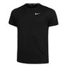 Dri-Fit Miler UV Hardloopshirt Heren-Zwart,Grijs