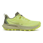 Saucony Hardloopschoenen Saucony Peregrine 15 Trailschoen Dames-Geel,Groen