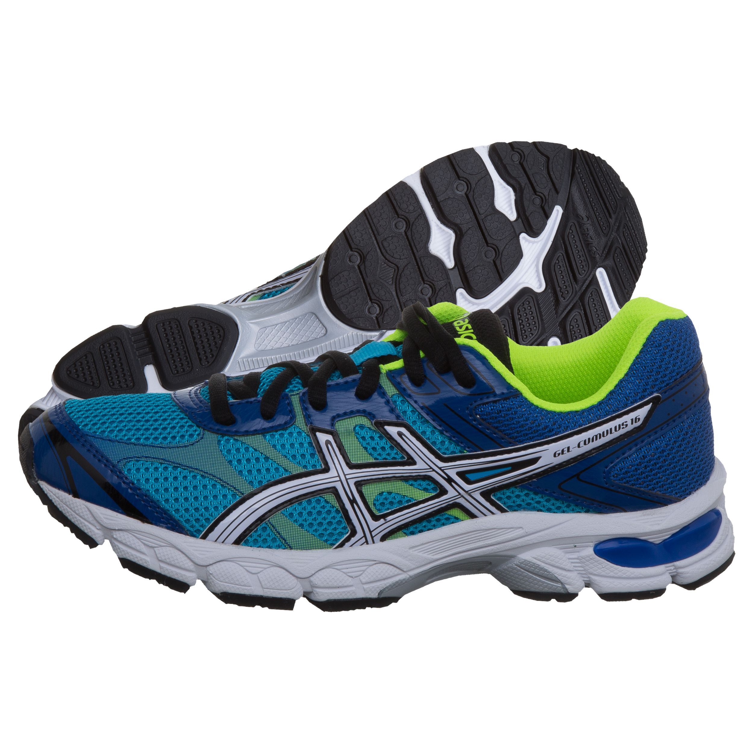 Asics gel cumulus 16 mens blue top