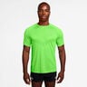 Stride Tee Hardloopshirt Heren-lichtgroen, zilver