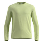 Odlo Kleding Odlo Essential Seamless Crew Neck Longsleeve Heren-limoen
