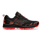 ASICS Hardloopschoenen ASICS GEL-Fujisetsu 3 G-TX Dames-Zwart,Rood