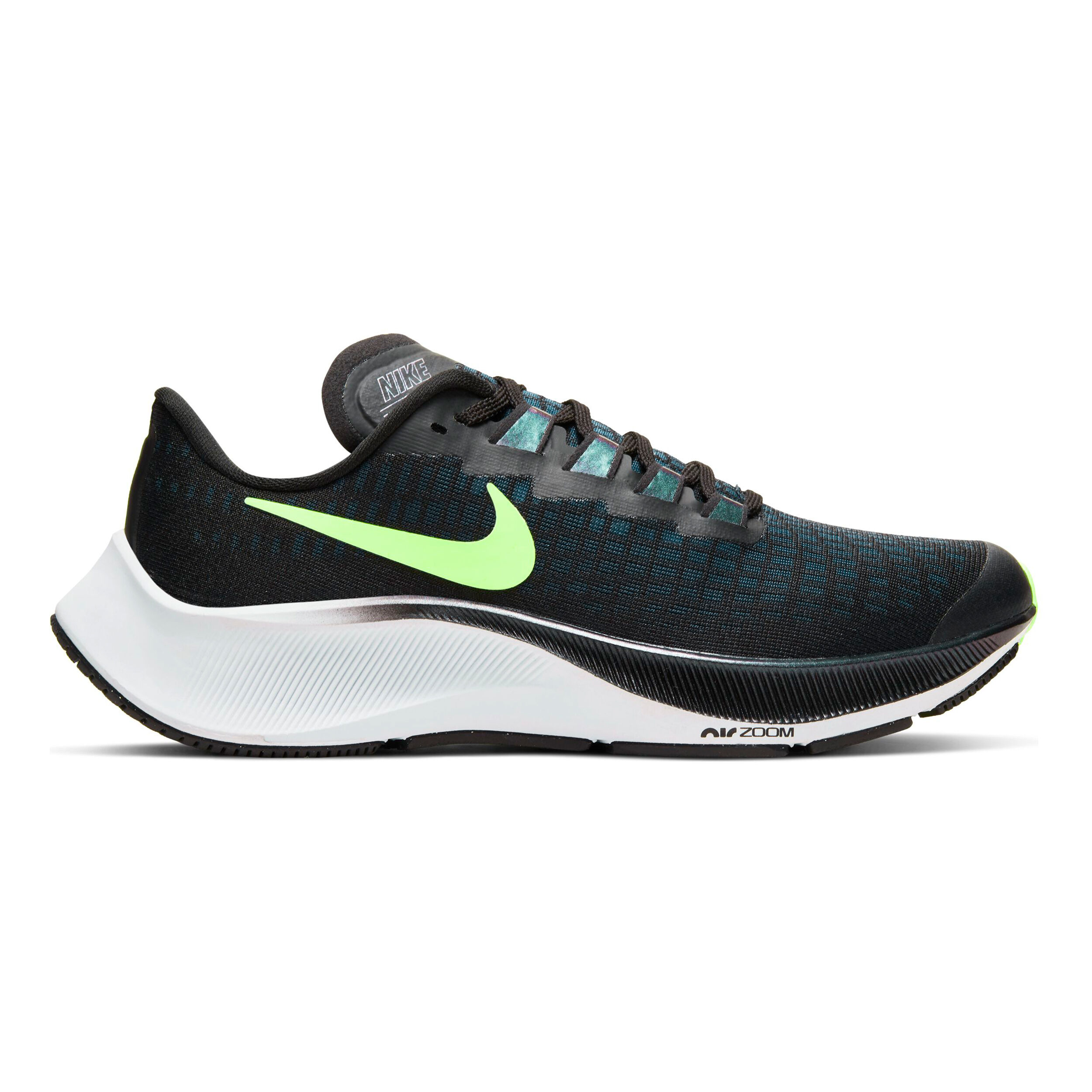 Nike Air Zoom Pegasus 37 Neutrale Schoen Kinderen Zwart Neongroen online kopen Running Point NL