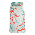 ASICS Kleding ASICS Road AOP Hardloopshirt Heren-Crème,Veelkleurig