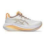 ASICS Hardloopschoenen ASICS Gel-Nimbus 27 Neutrale Schoen Dames-Crème,Mauve