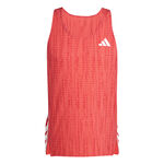 adidas Kleding adidas Adizero Tanktop Heren-Rood,Wit