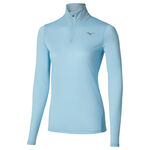Mizuno Kleding Mizuno Core Impulse Half Zip Hardloopshirt Dames - blauw, 