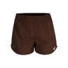 Nagino 4in Run Hardloopshorts Dames-bruin