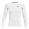 Heatgear Comp Longsleeve Heren-Wit,Zwart
