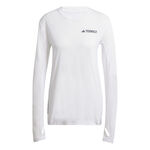 adidas Kleding adidas Terrex XPR Hardloopshirt Dames-Wit