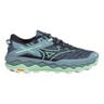 Wave Mujin 10 Trailschoen Dames-Donkerblauw,Mint
