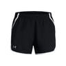 Fly By Hardloopshorts Dames-Zwart,Wit