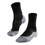 Falke Kleding Falke RU4 Hardloopsokken Dames-Zwart,Grijs