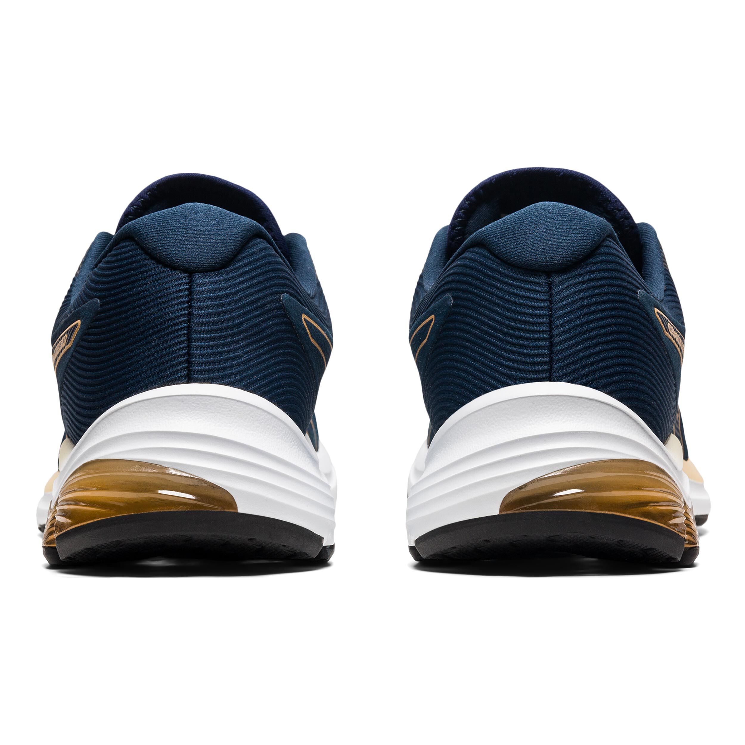 ASICS Gel Pulse 12 Neutrale Schoen Dames Donkerblauw Goud online kopen Running Point NL