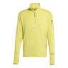 Adi365 Warm Half-Zip Hardloopshirt Heren-Geel