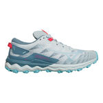 Mizuno Hardloopschoenen Mizuno Wave Daichi 7 Trailschoen Dames-Petrolblauw,Blauw