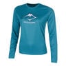 Fujitrail Logo Longsleeve Dames-Blauw