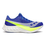 Saucony Hardloopschoenen Saucony Endorphin Pro 4 Wedstrijdschoen Heren-Blauw,Citroengeel