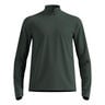 Essential Thermal Midlayer 1/2 Zip Hardloopshirt Heren-Olijf