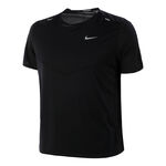 Nike Kleding Nike Dri-Fit Rise 365 Hardloopshirt Heren-Zwart,Zilver