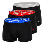 Nike Kleding Nike Everyday Stretch Trunk Boxershort Verpakking 3 stuks Heren - veelkleurig, zwart