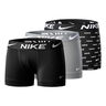 Dri-FIT Essential Micro Trunk Boxershort Verpakking 3 Stuks Heren-Zwart,Grijs