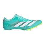adidas Hardloopschoenen adidas Sprintstar Spikes Unisex-turkoois, wit