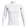 Heatgear Comp Mock Longsleeve Heren-Wit