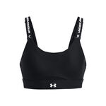 Under Armour Kleding Under Armour Infinity High Sport-bh Dames-Zwart