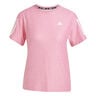 Own The Run Hardloopshirt Dames-Pink,Wit