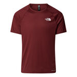 The North Face Kleding The North Face Sunriser Hardloopshirt Heren-Donkerrood