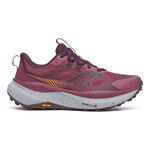Saucony Hardloopschoenen Saucony Xodus Ultra 4 Trailschoen Dames-Wijnrood,Paars