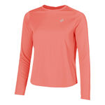 ASICS Kleding ASICS Core Hardloopshirt Dames-Koraal