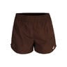 Nagino 4in Run Hardloopshorts Dames-bruin
