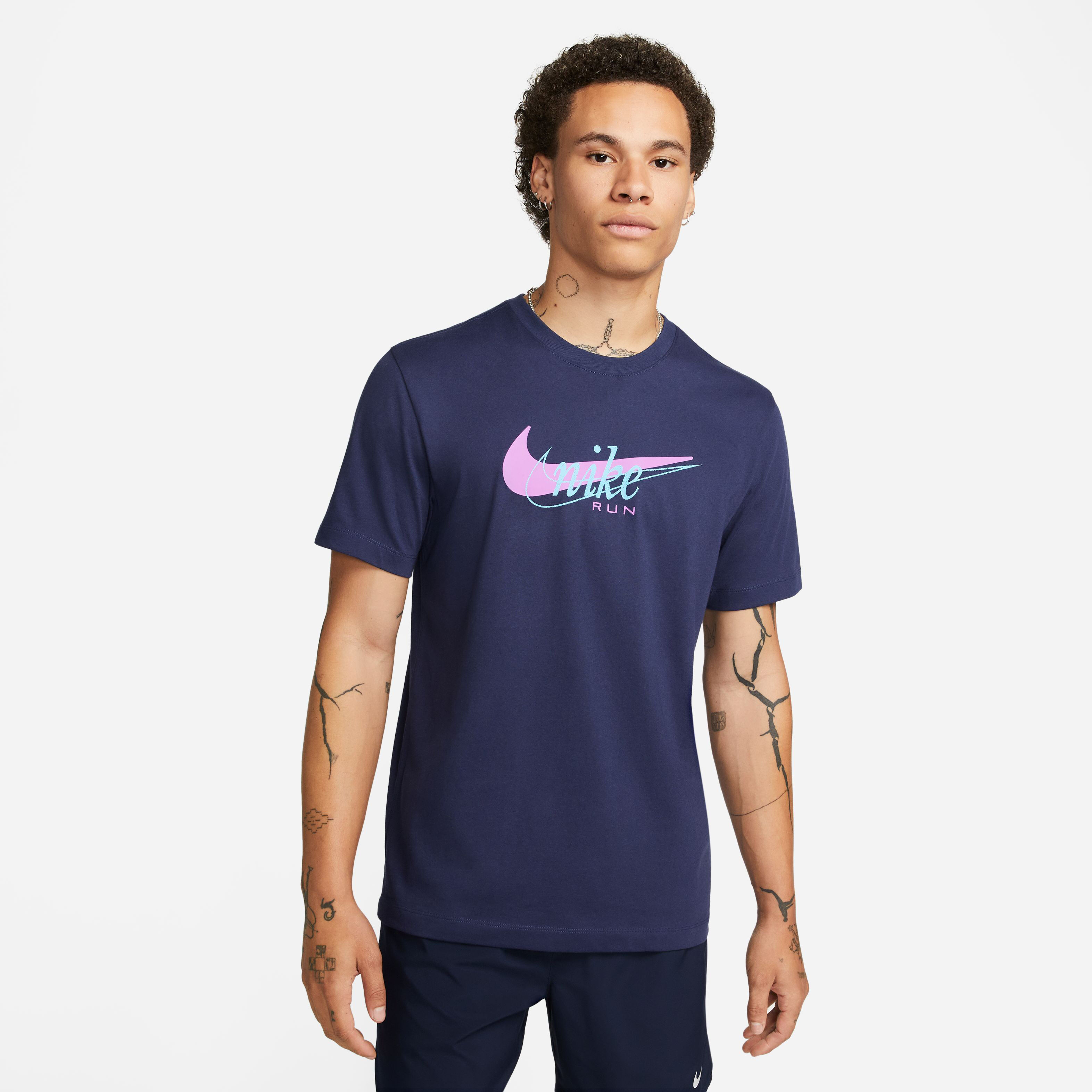 Nike running dri fit shirt heren top
