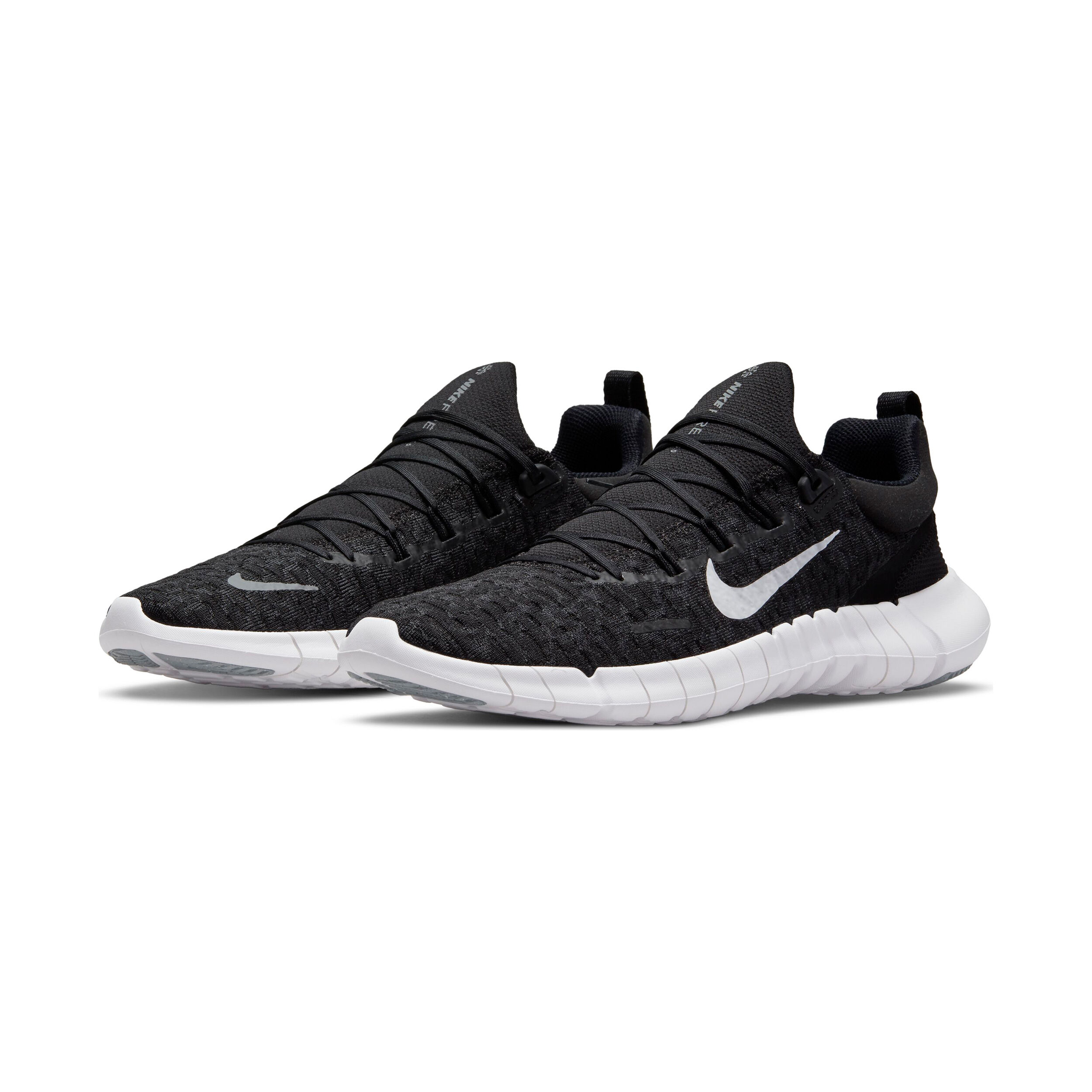 Nike free run zwart sales