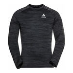 Odlo Kleding Odlo Easy Warm Mid Layer Longsleeve Heren-Zwart