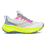 Saucony Hardloopschoenen Saucony Xodus Ultra 4 Trailschoen Dames-wit, neongeel