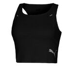 Puma Kleding Puma Run Ultraspun Crop Hardloopshirt Dames - zwart, 