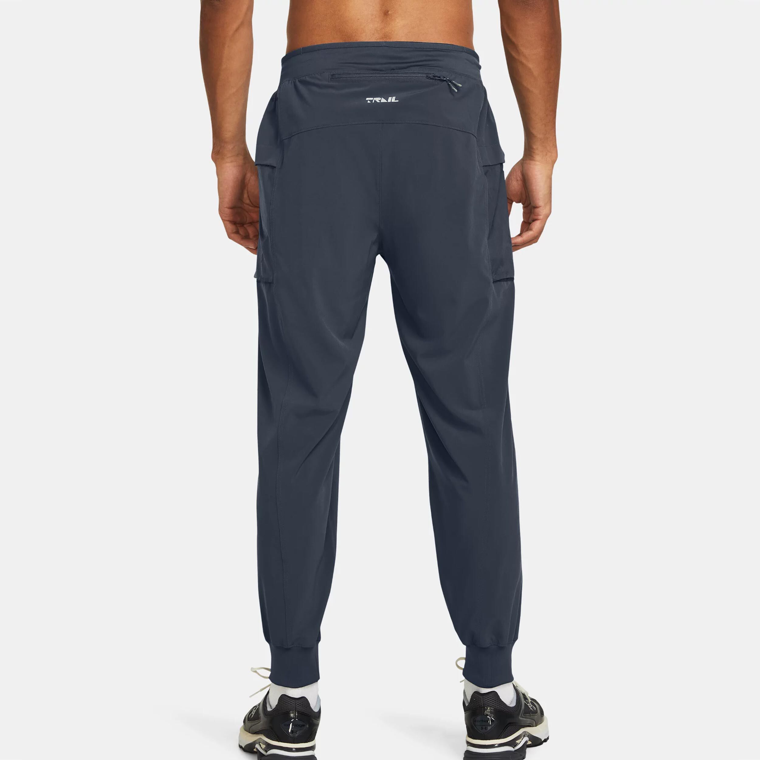 Under Armour Run Trail Hardloopbroek Heren Grijs Groen online kopen Running Point NL