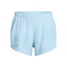Fly By 3in Hardloopshorts Dames-Blauw