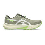 ASICS Hardloopschoenen ASICS Fuji Lite 6 Trailschoen Heren-Kaki,Crème