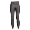 Heatgear HiRise NS Tight Dames-Donkergrijs,Wit