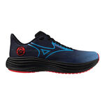 Mizuno Hardloopschoenen Mizuno Wave Rider 29 Amsterdam Neutrale Schoen-Zwart